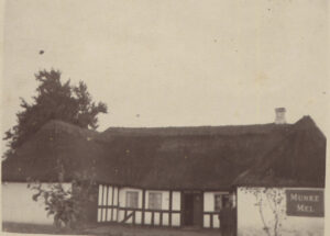 I 1916 blev det stråtækte hus købt. Jorden på denne grund blev bebygget med planteskolens bygninger.